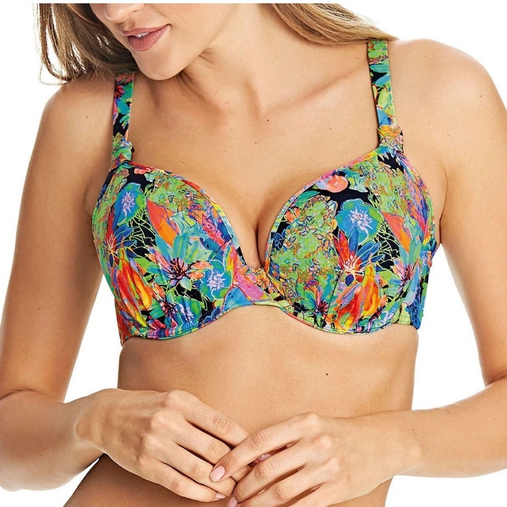 Freya Island Girl Bikini Top size 36D NWT